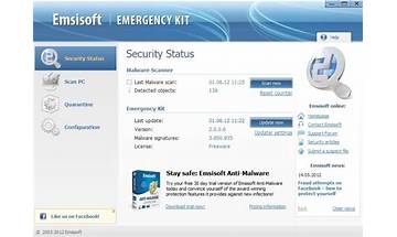 Emsisoft Emergency Kit for Windows - Download it from Habererciyes for free